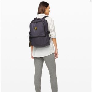 lululemon new crew backpack black